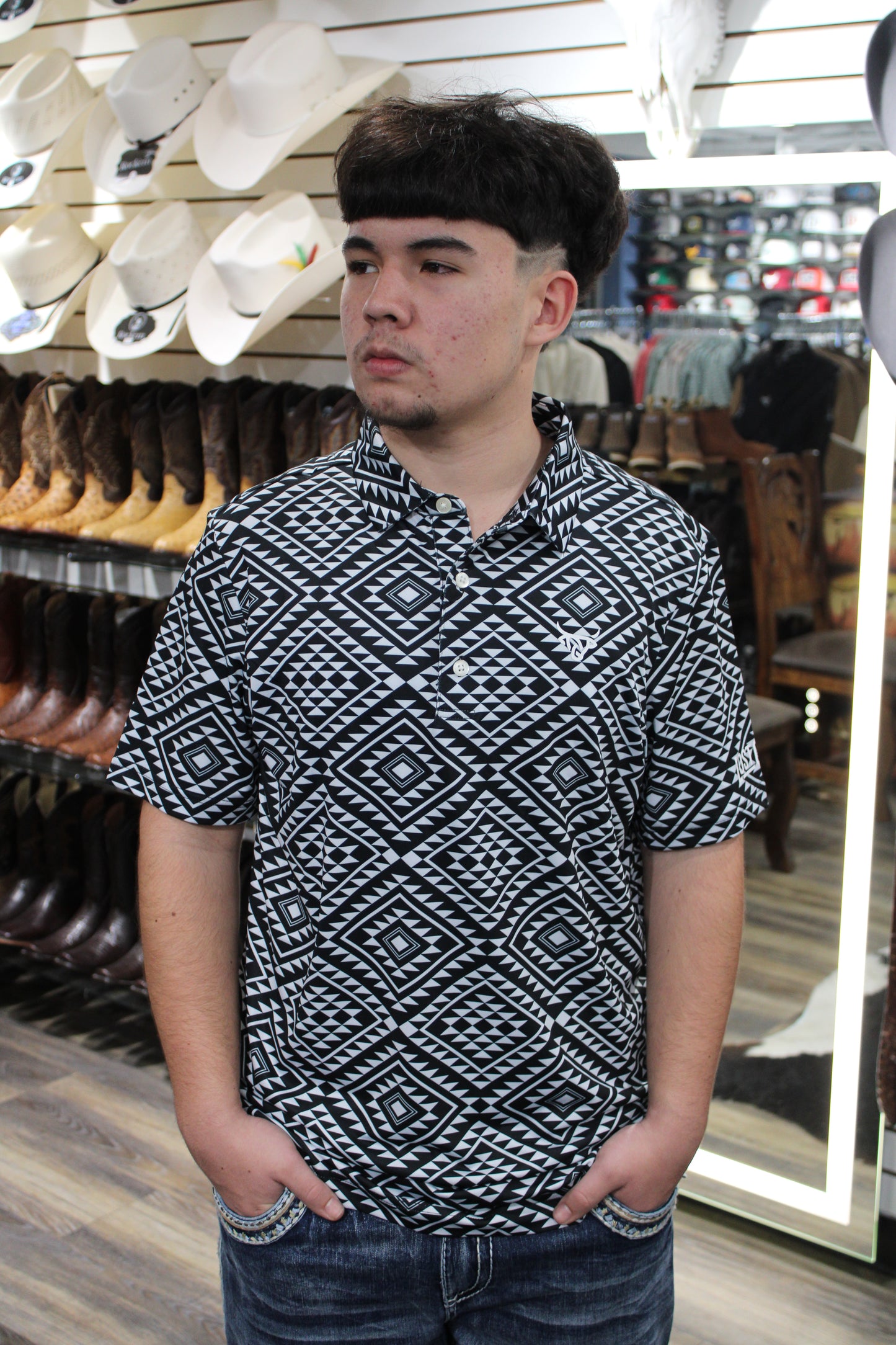Rhombus Performance Polo