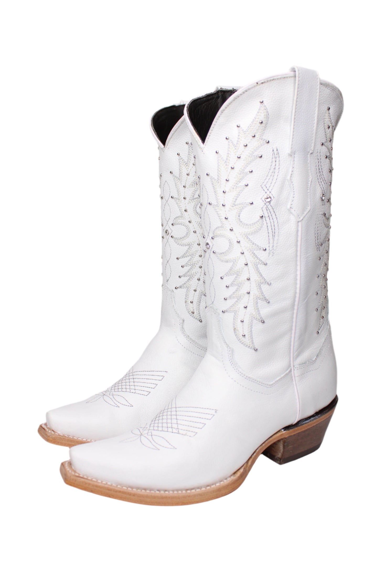 Paulina Frontier Cowgirl Boot - Blanco