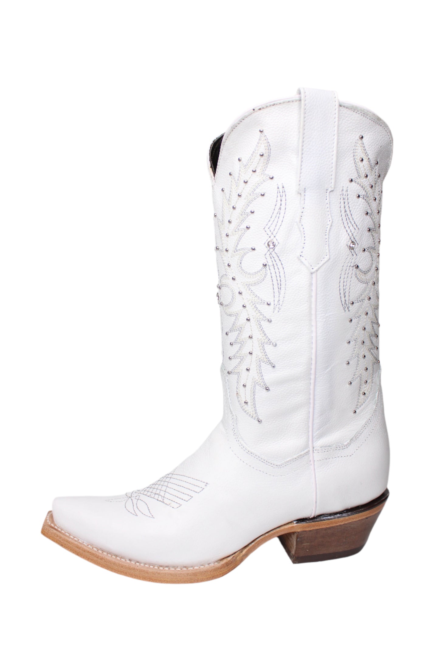 Paulina Frontier Cowgirl Boot - Blanco