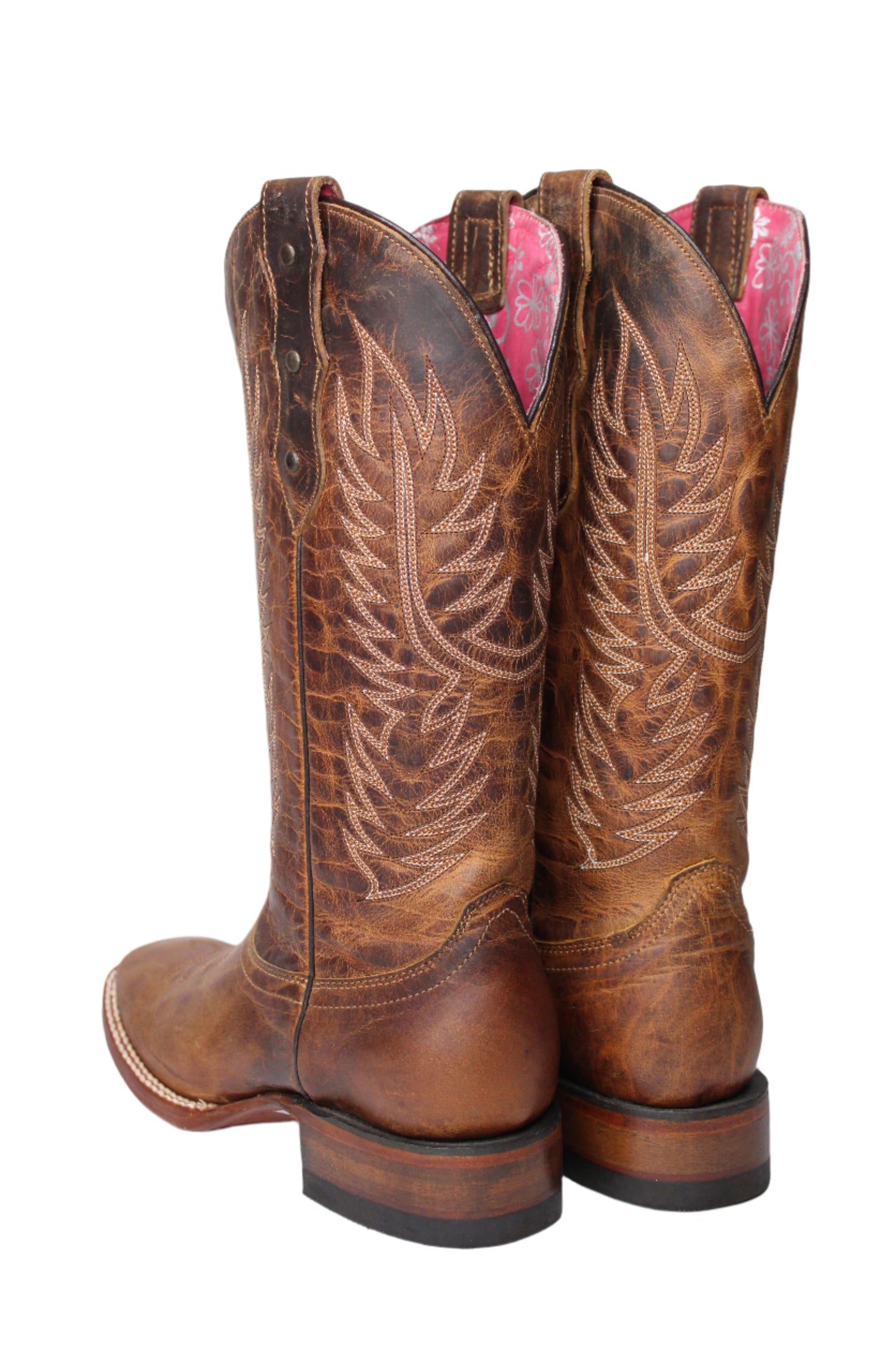 Bailey Ebano Square Toe Cowgirl Boot - Honey