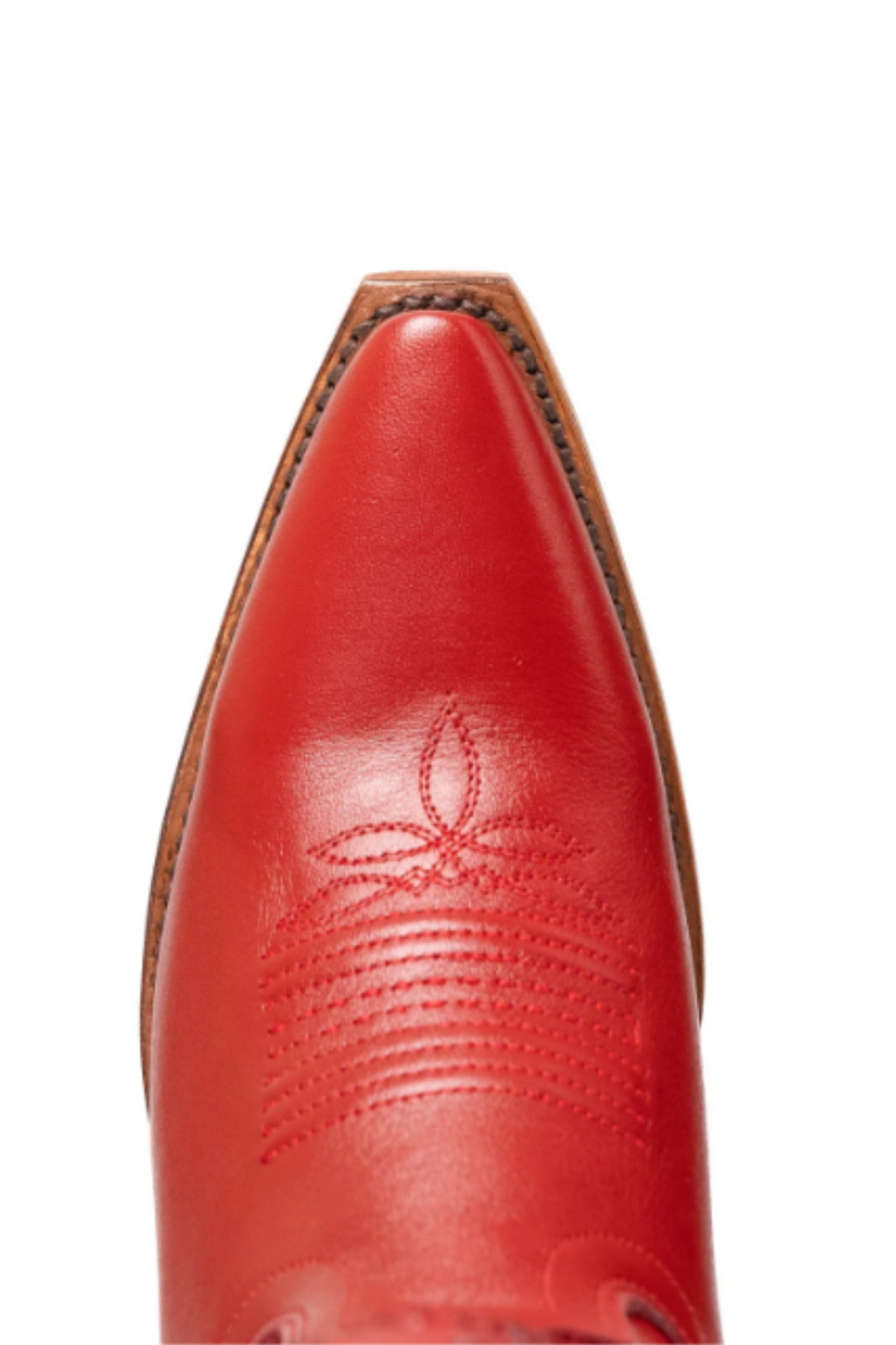Marbella Tall Snip Toe Cowgirl Boot - Red