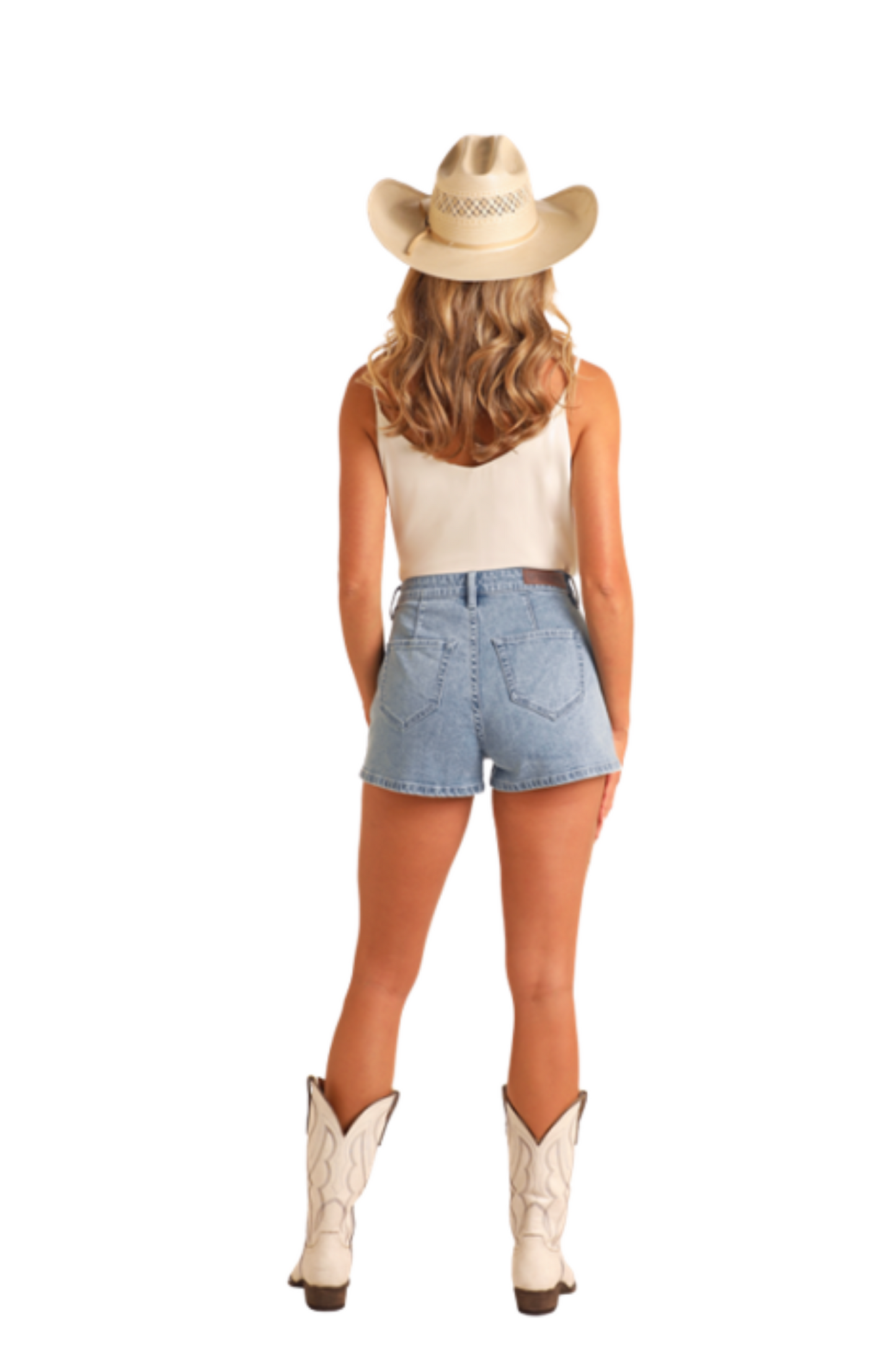 Extra Stretch Studded Fringe Shorts