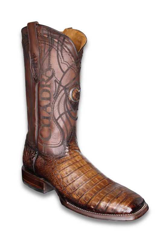 Engraved Maple Cayman Western Boot