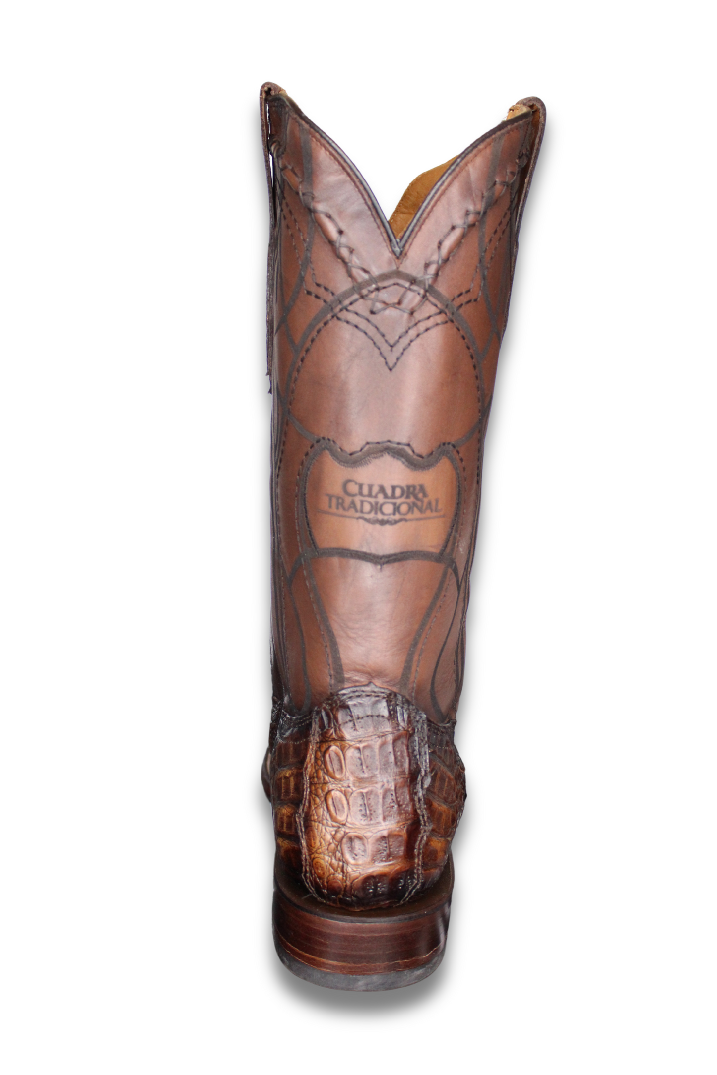 Engraved Maple Cayman Western Boot