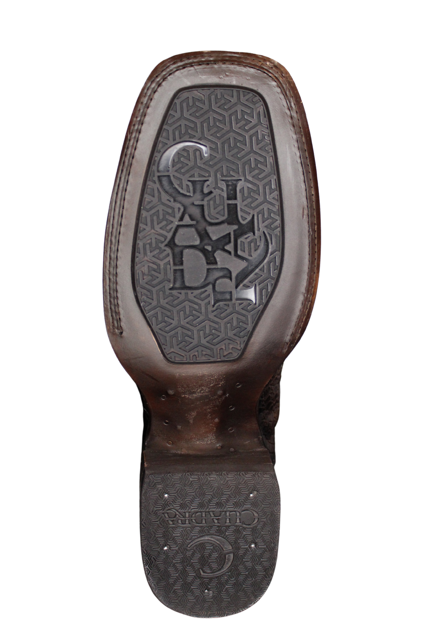 Engraved Paris Cafe Cayman Western Boot