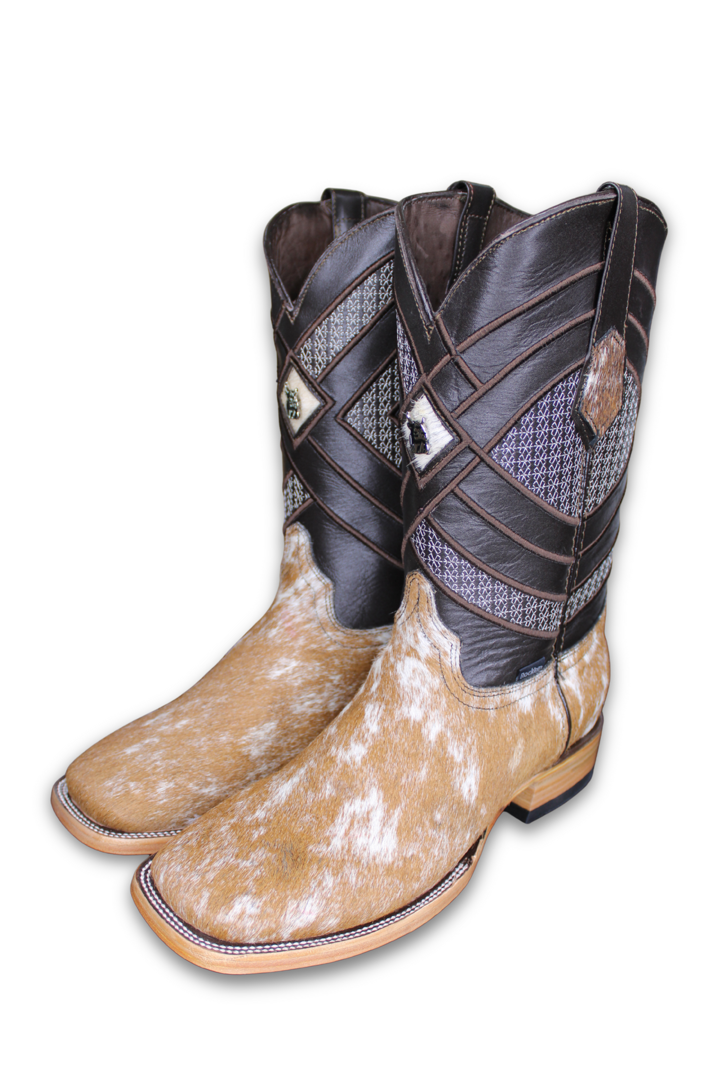 Men's Cowhide Cowboy Boot Size 8