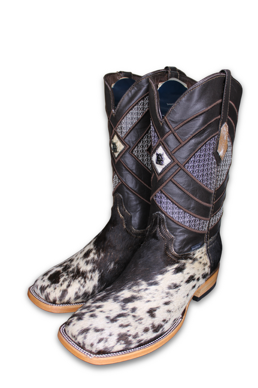 Men's Cowhide Cowboy Boot Size 9