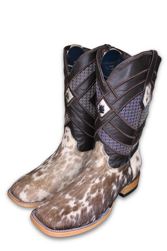 Men's Cowhide Cowboy Boot Size 9.5
