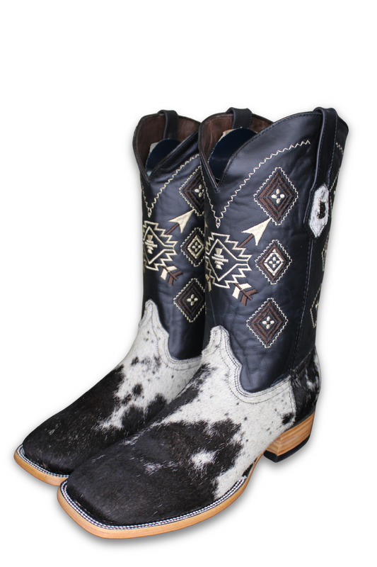 Men's Cowhide Cowboy Boot Size 11.5