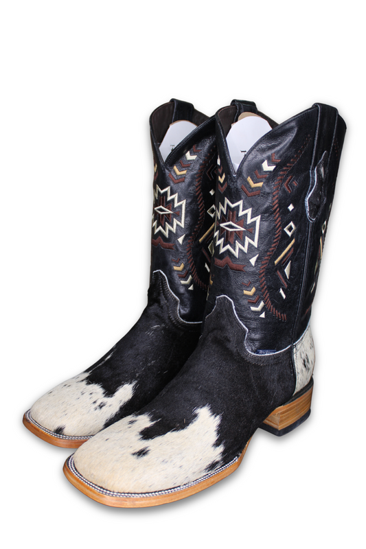 Men's Cowhide Cowboy Boot Size 12