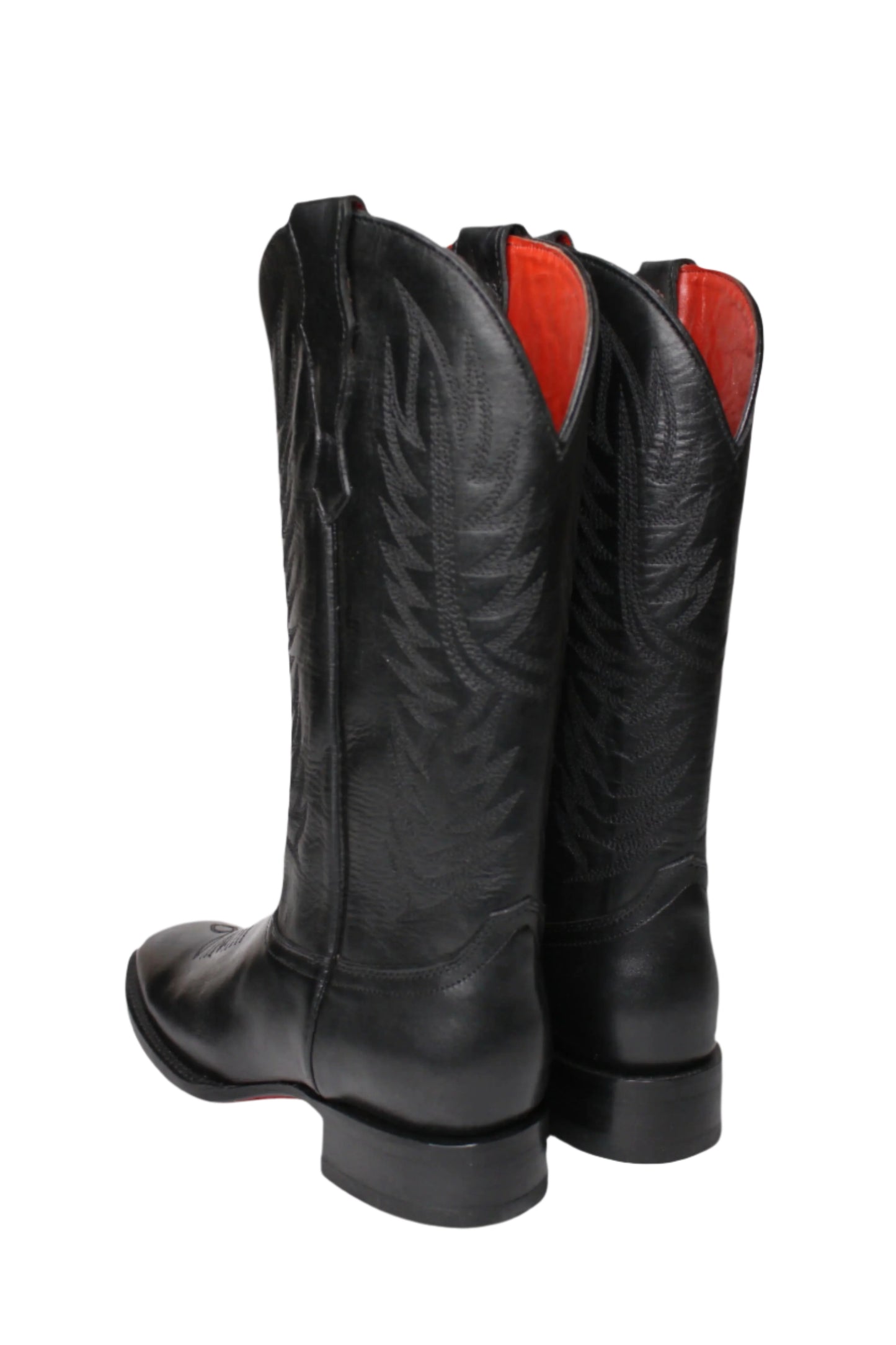 Alexa X Red Bottom Square Toe Cowgirl Boot