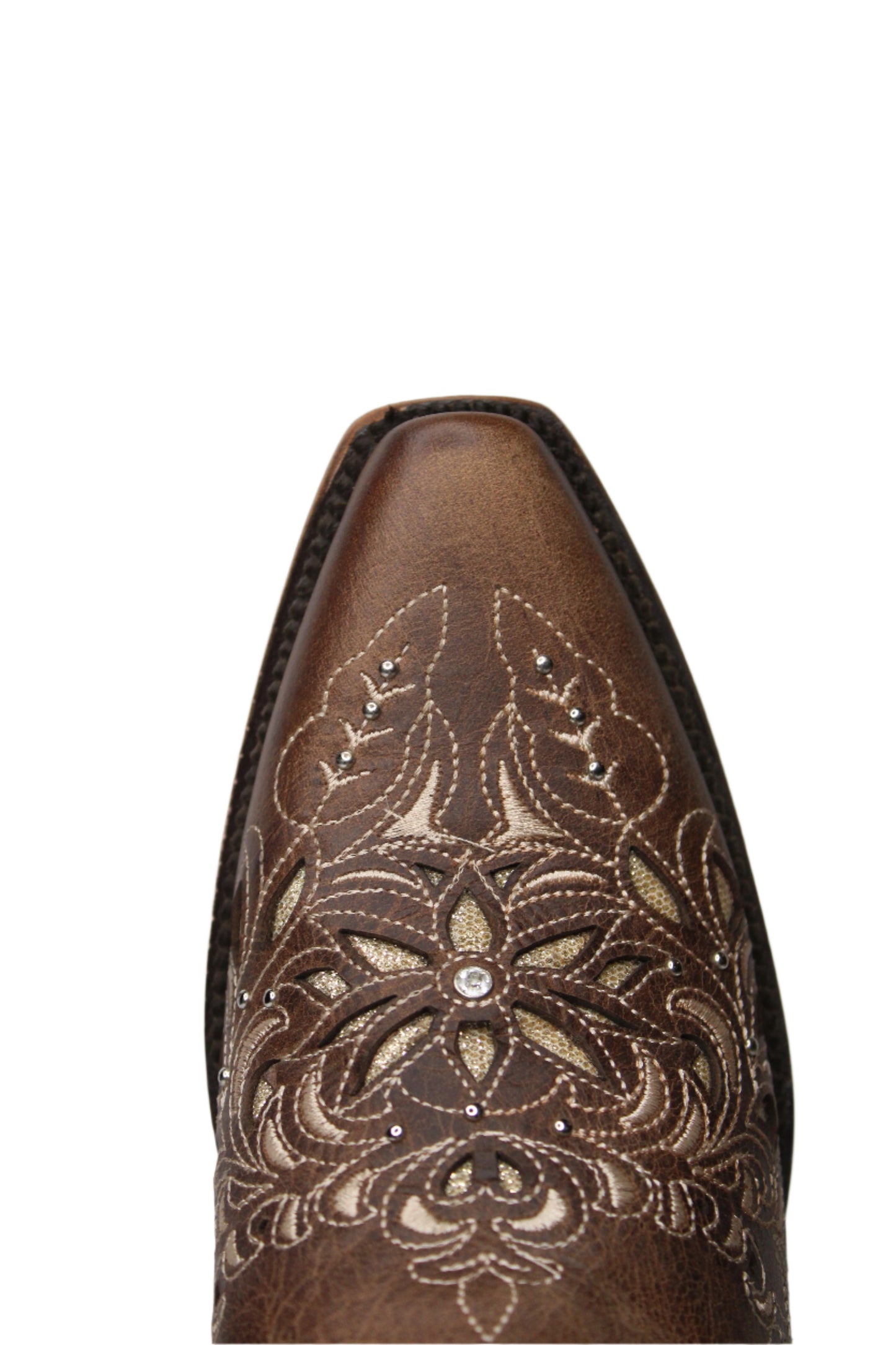 Country Snip Toe Cowgirl Boot - Honey