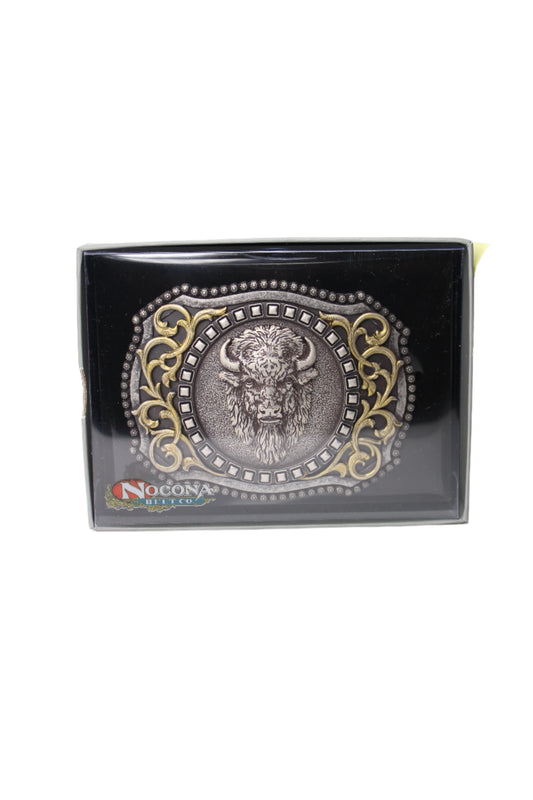 Nocona Mens Buckle Buffalo