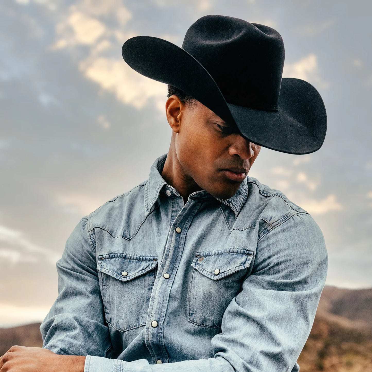 Skyline 6X Cowboy Hat - Black