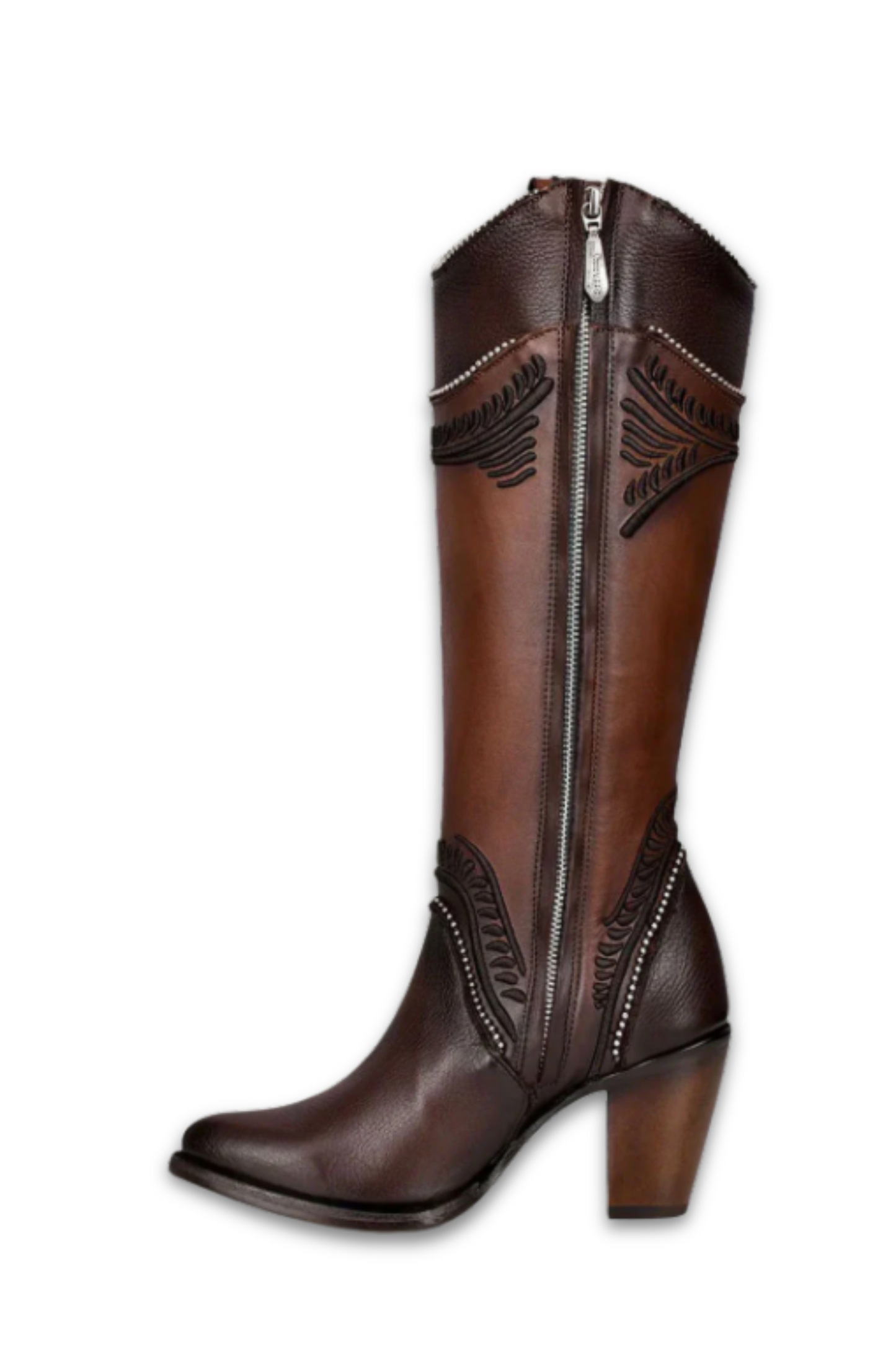 Honey Embroidered Knee-High Boot