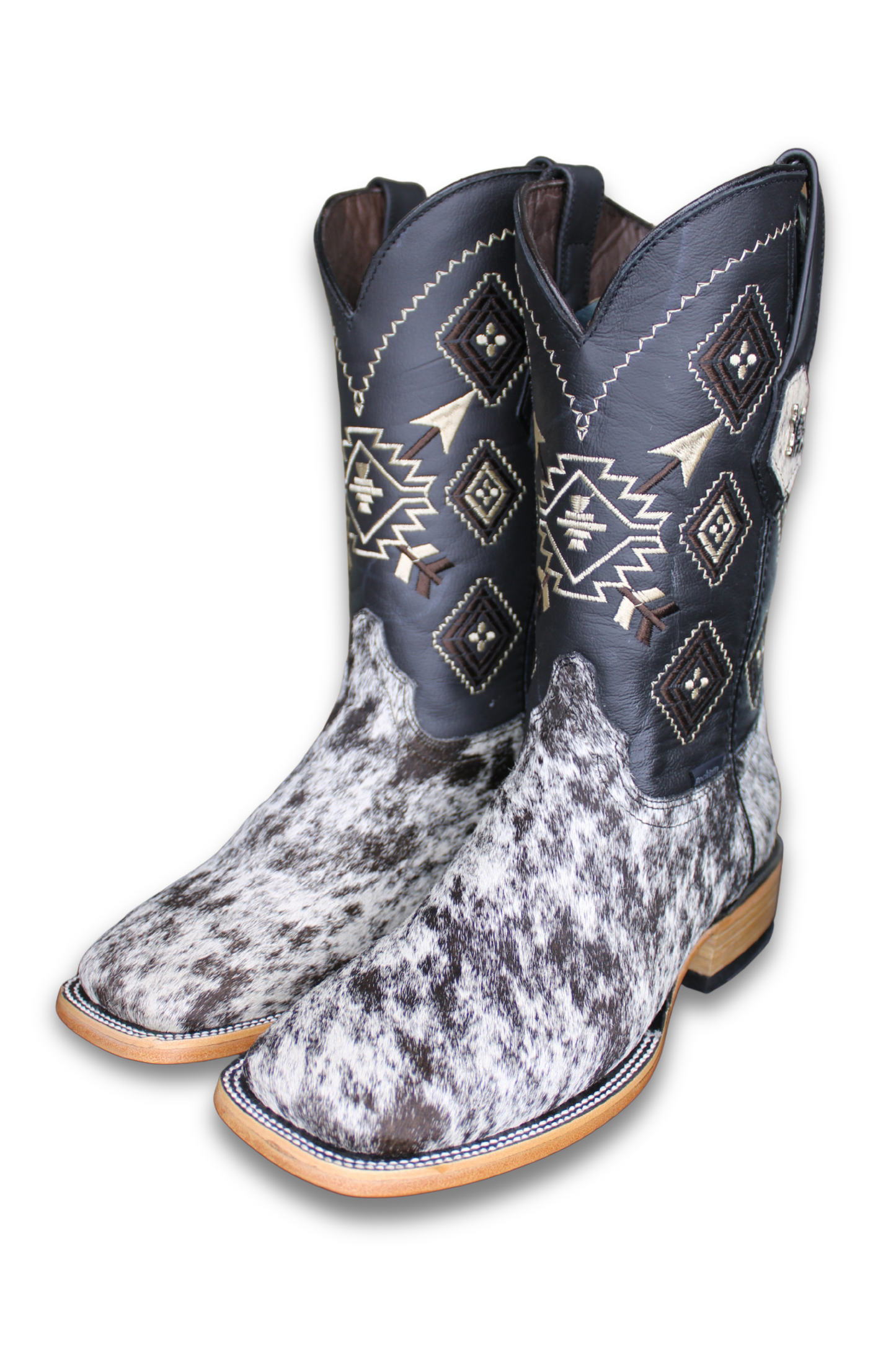Men's Cowhide Cowboy Boot Size 6