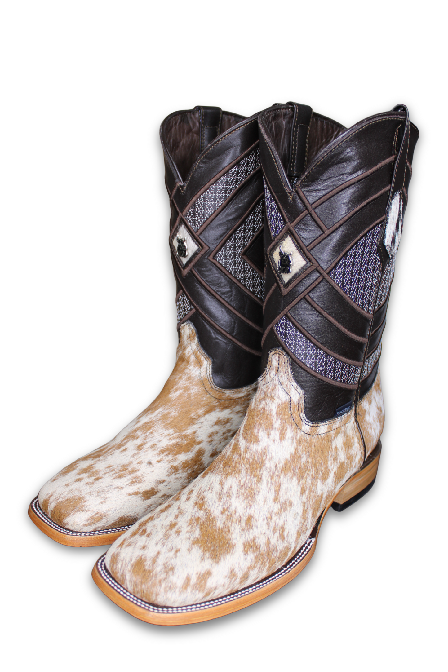 Men's Cowhide Cowboy Boot Size 8.5