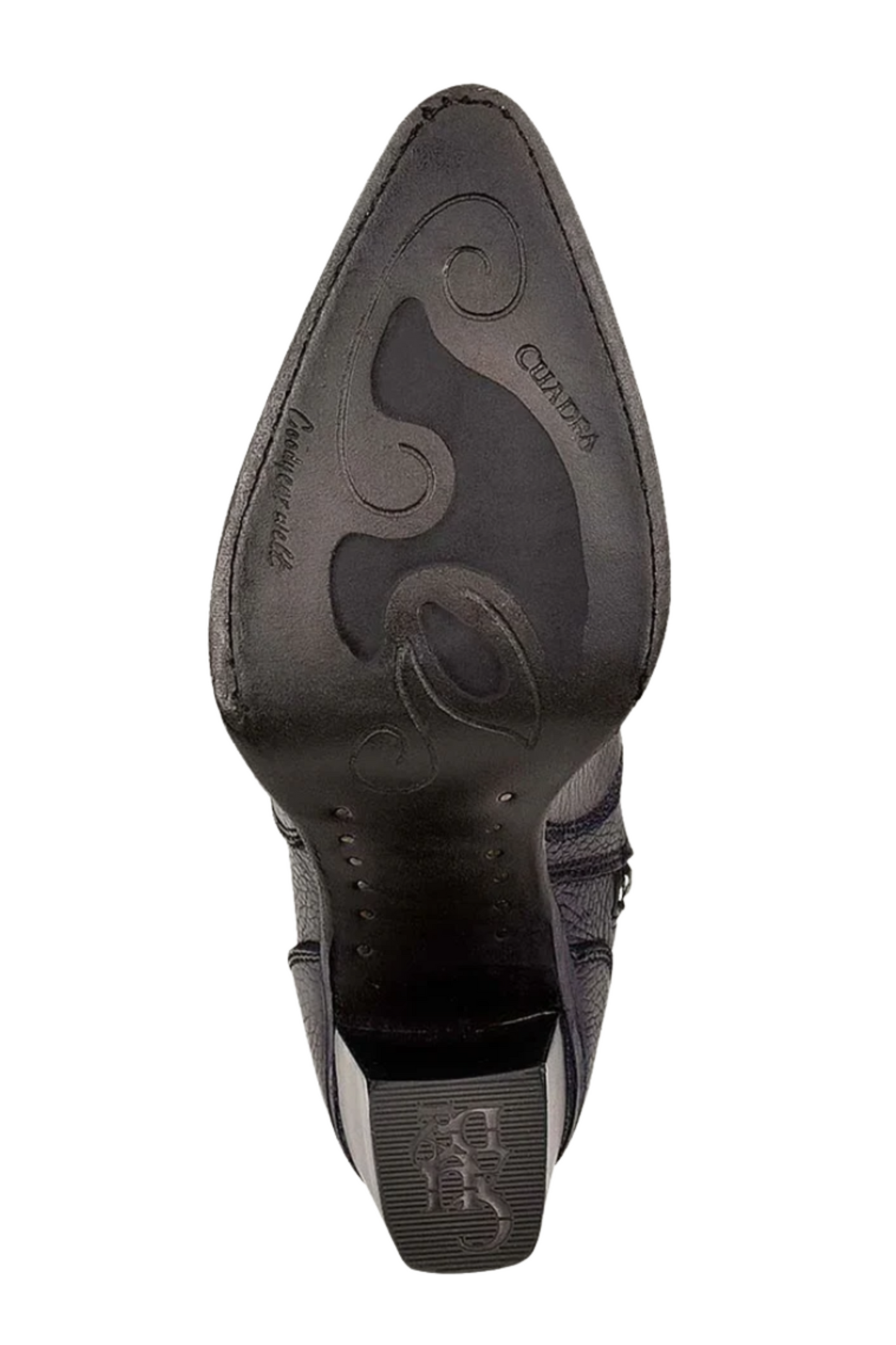Tall Western Style Blued Boot