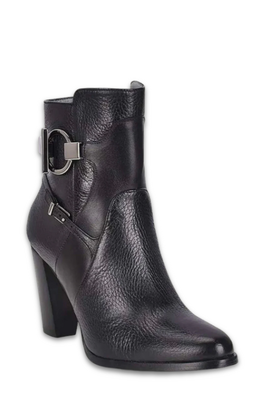 Ankle Black Deer Bootie