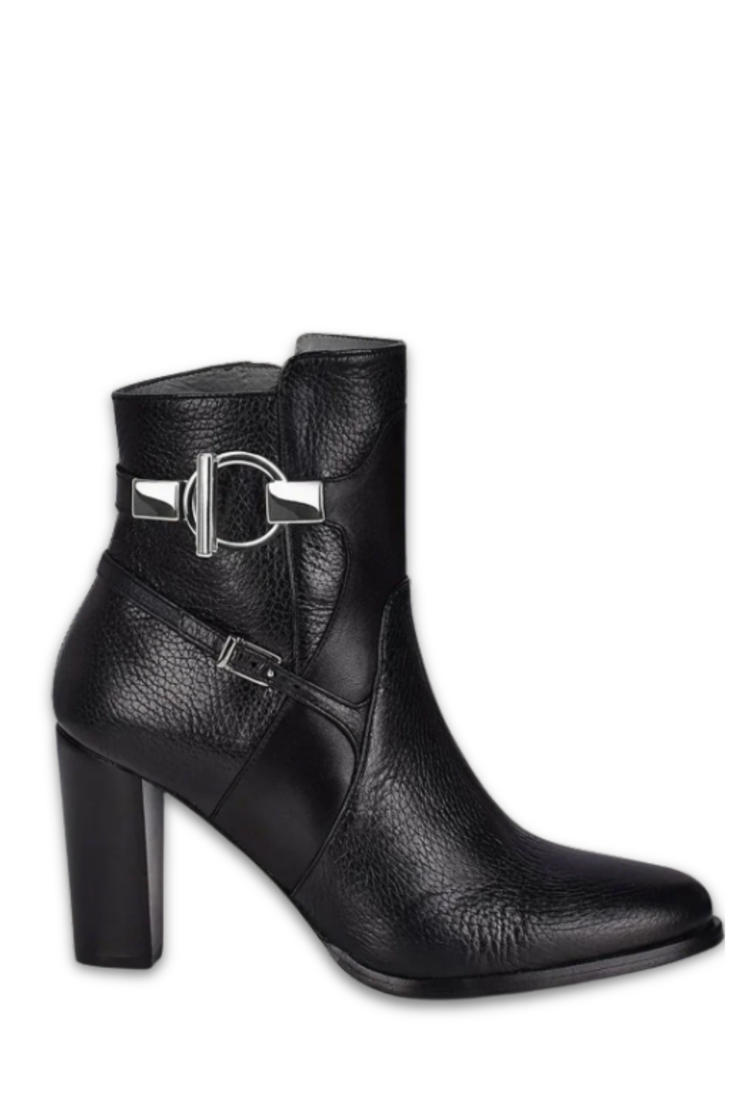 Ankle Black Deer Bootie