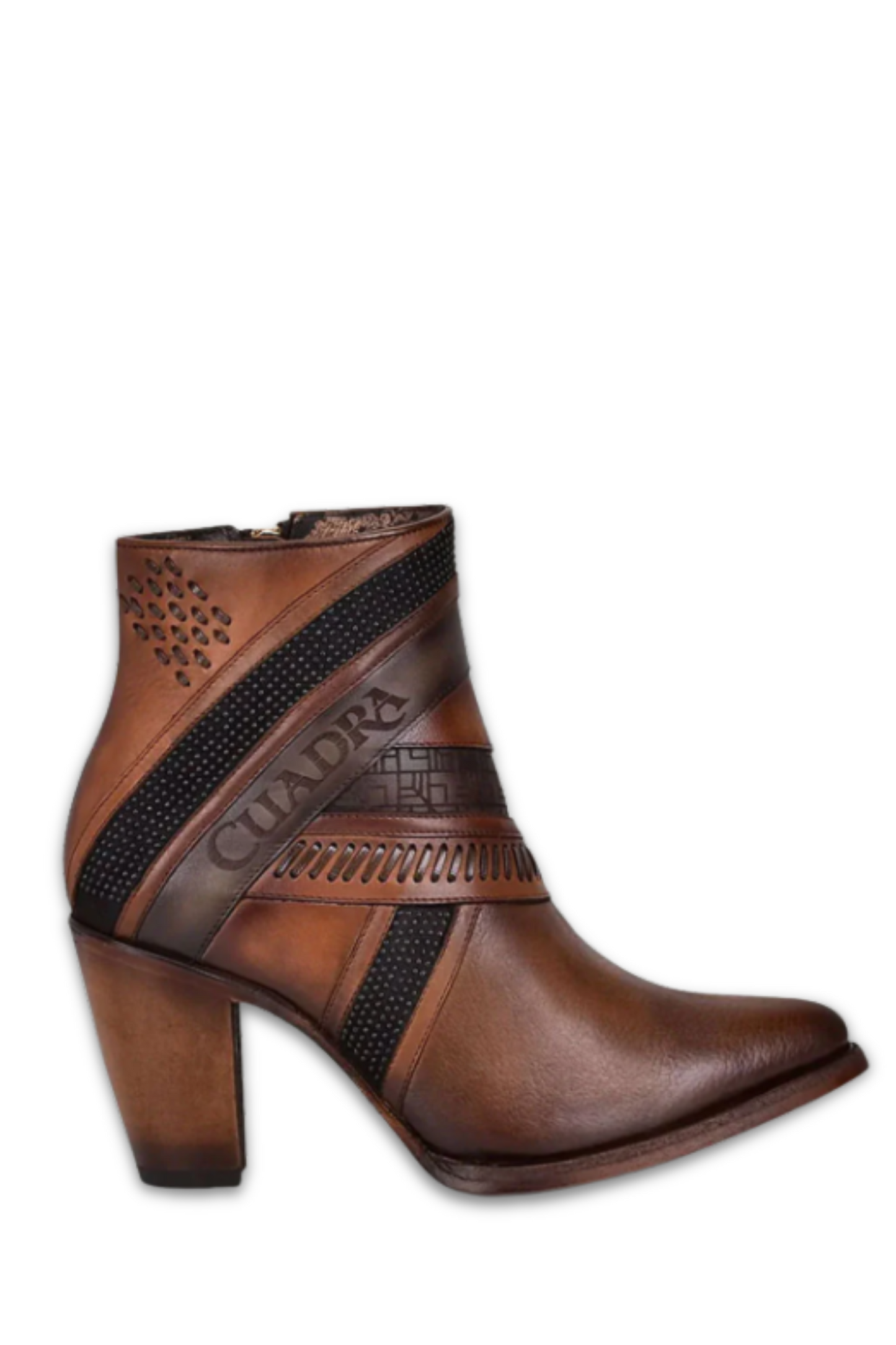 Ankle Engraved Honey Bootie