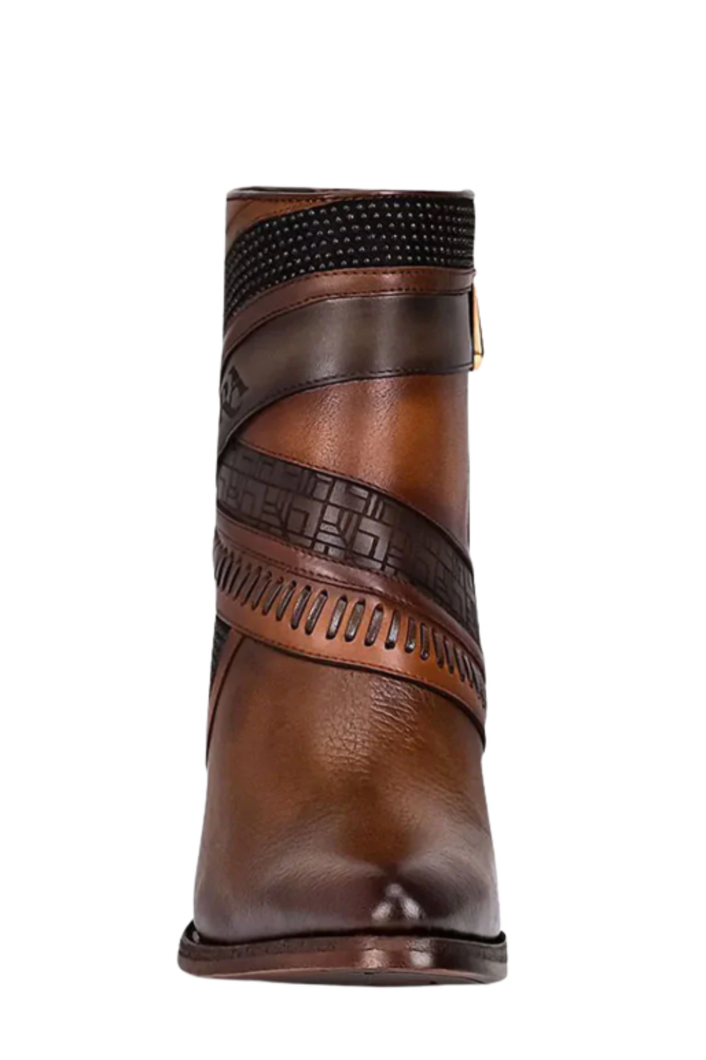 Ankle Engraved Honey Bootie