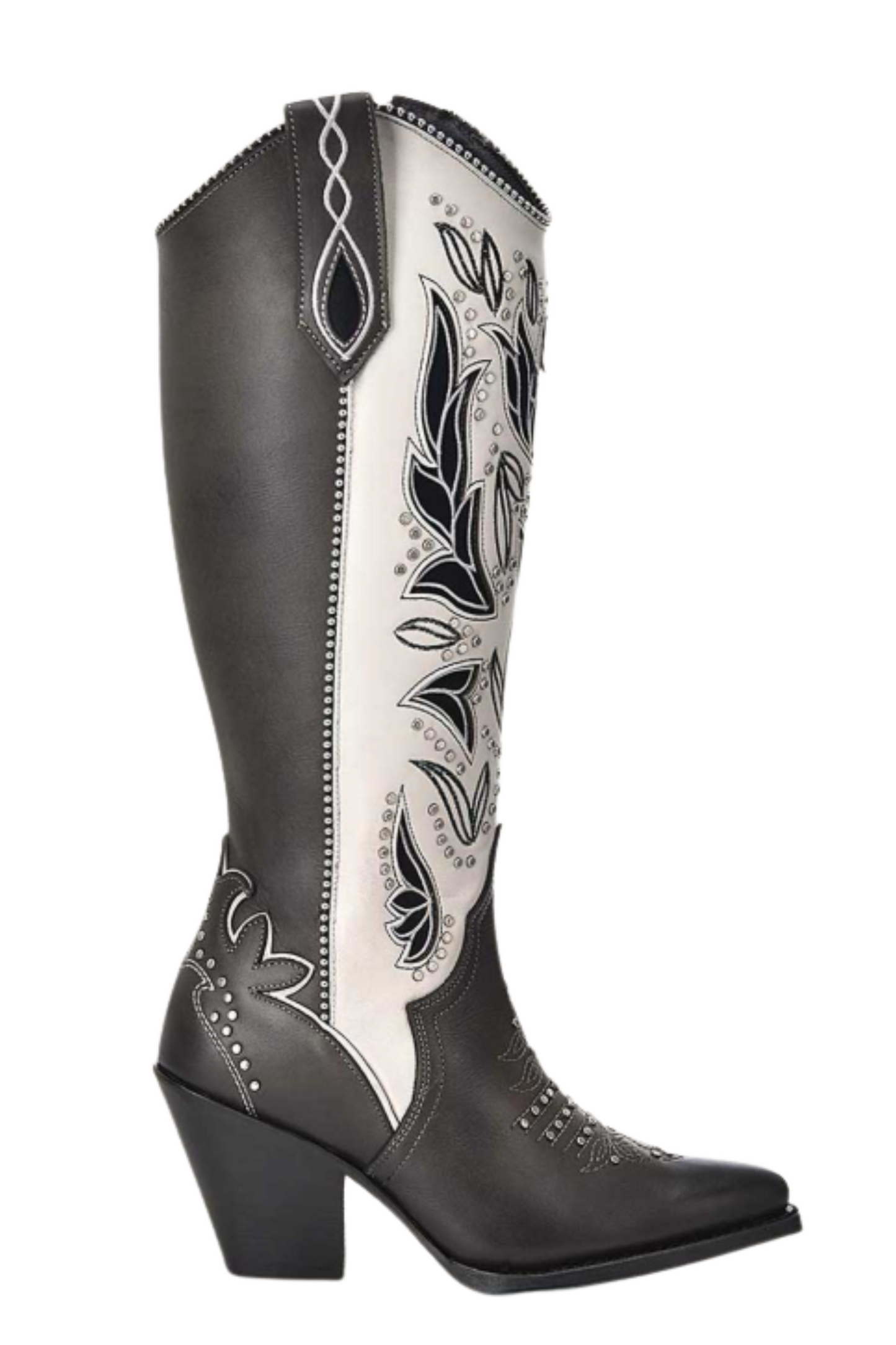 Oxford-Style Western Cowgirl Boots
